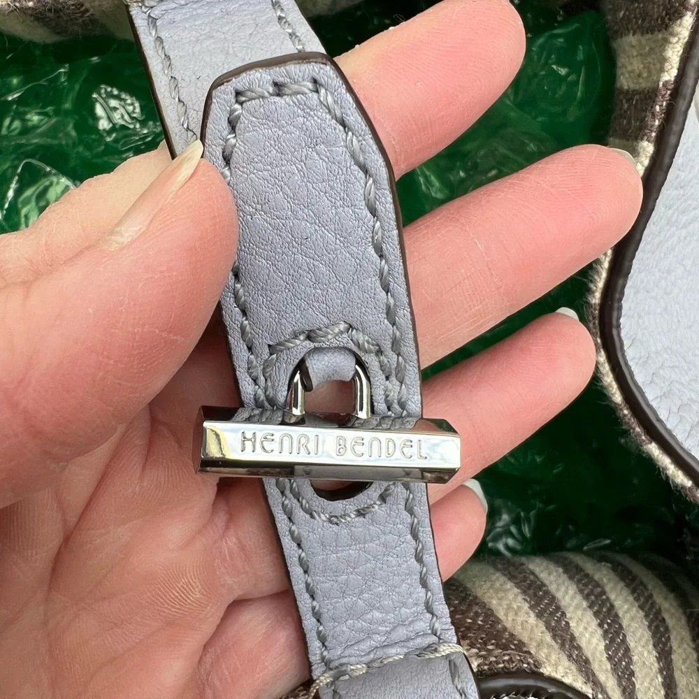 Henri Bendel Daria Tote in Light Grey - Picture 6 of 12